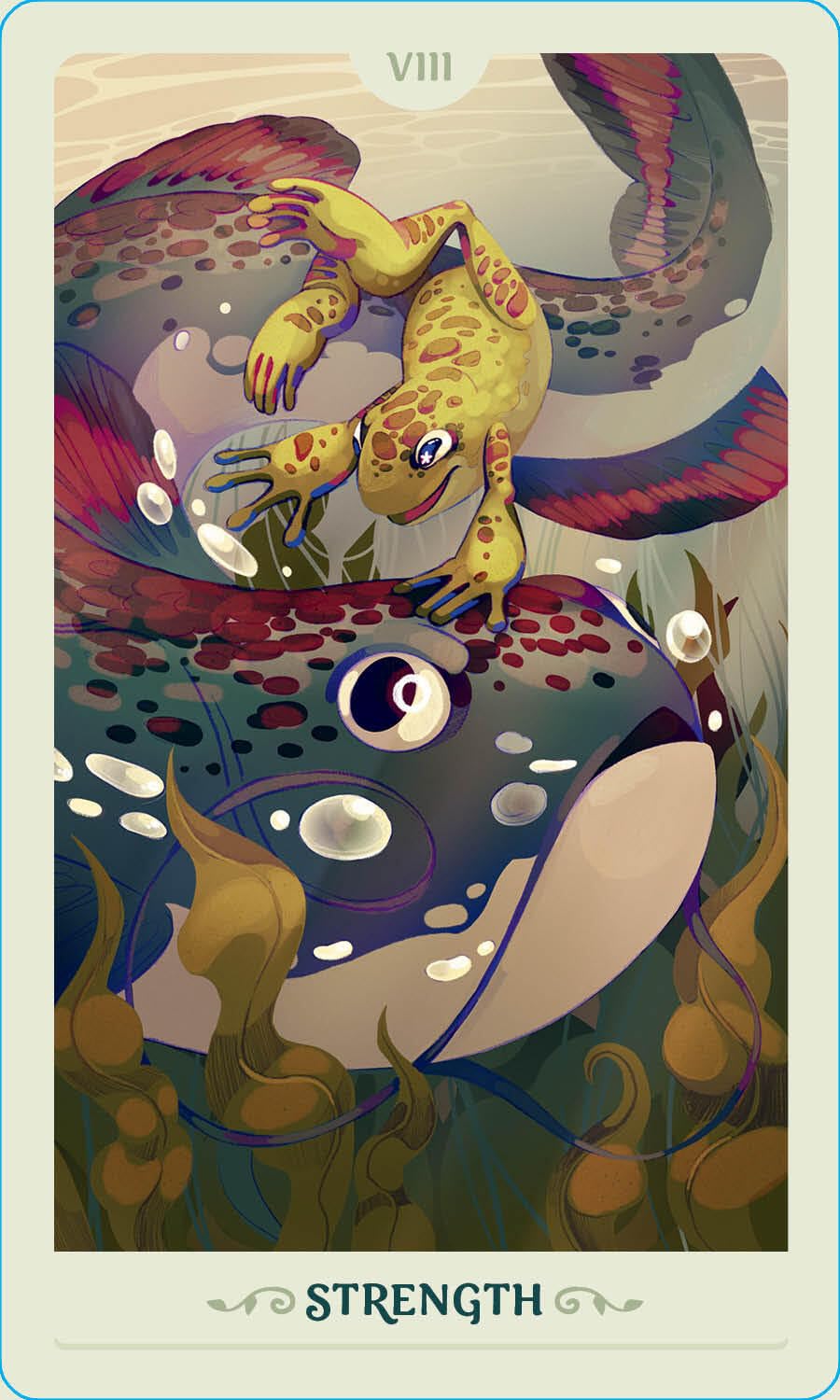 Fortunate Frogs: Tarot Deck and Guidebook