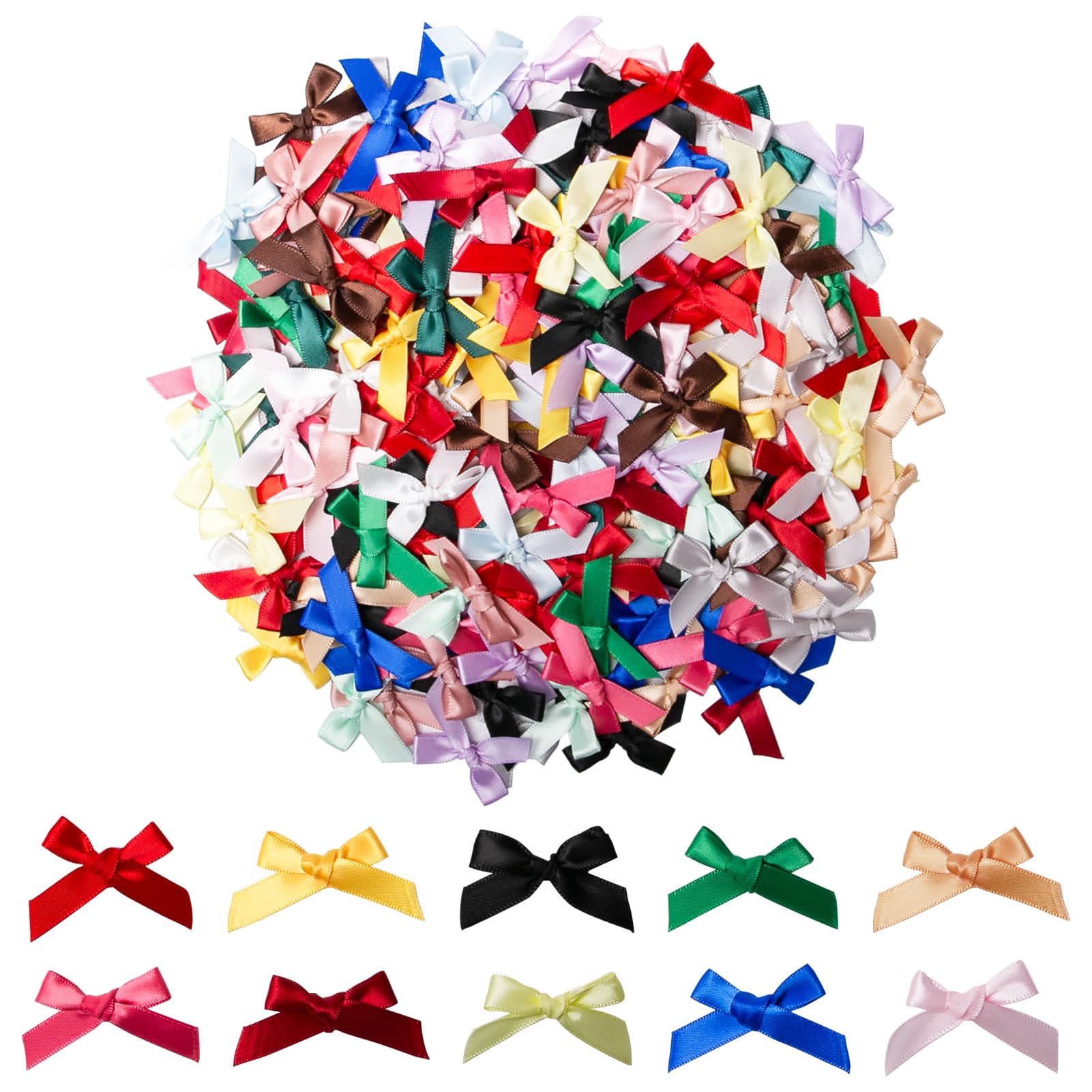 10 Pièces Noeud Cadeau, Noeud Voiture Mariage Nœuds à Tirer