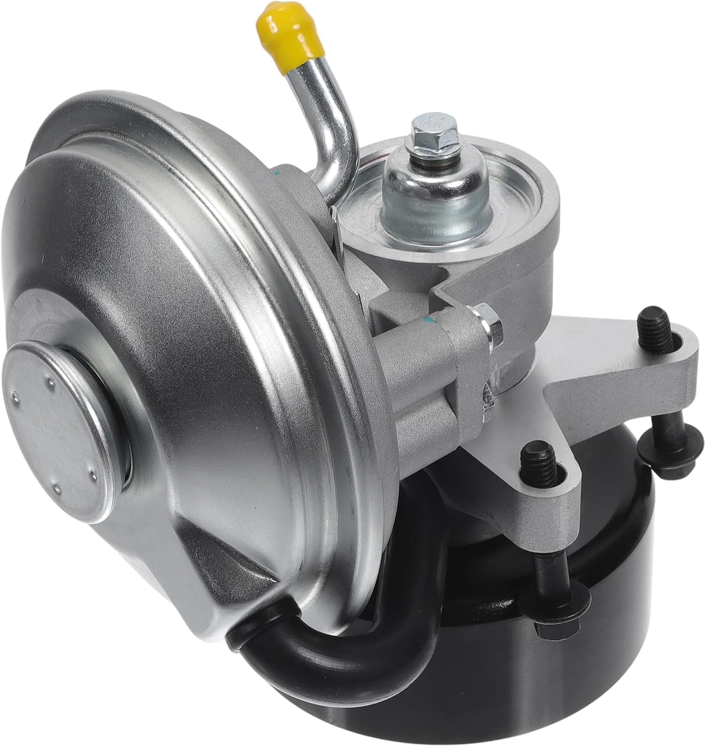 Brake Vacuum Pump No.F6TZ2A451AA/641029 Engine Vacuum Pump for Ford F350 F450 F550 Super Duty Econoline Super Duty Aluminium Alloy Silver Tone 1 Pcs