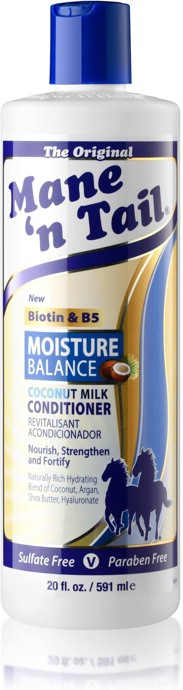 - Moisture Balance Conditioner with Coconut Milk & Biotin (20 Oz) | Sulfate-Free, Paraben-Free, Vegan Formula for Soft, Shiny Hair & Healthy Scalp