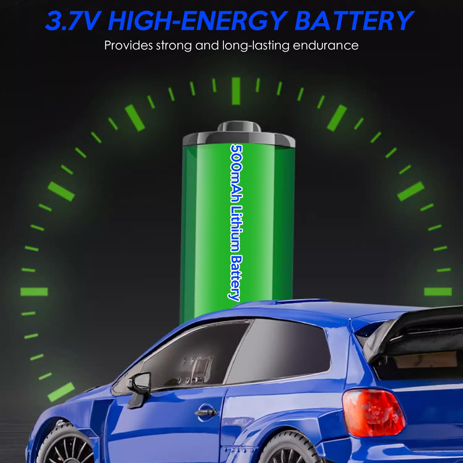 Zdalnie sterowany samochód, 1/28 2,4 GHz RC Auto Drift Car 4WD z diodami LED, opony samochodowe Drift, RC Drift Car jako prezent urodzinowy dla dzieci i chłopców