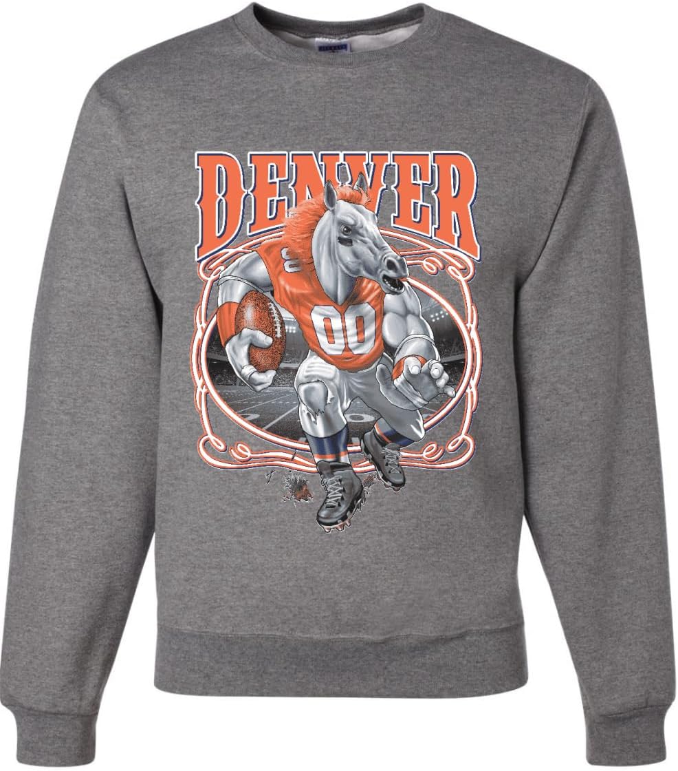 Wild Bobby Denver Fan | DEN Fantasy Football Sports Unisex Crewneck Graphic Sweatshirt