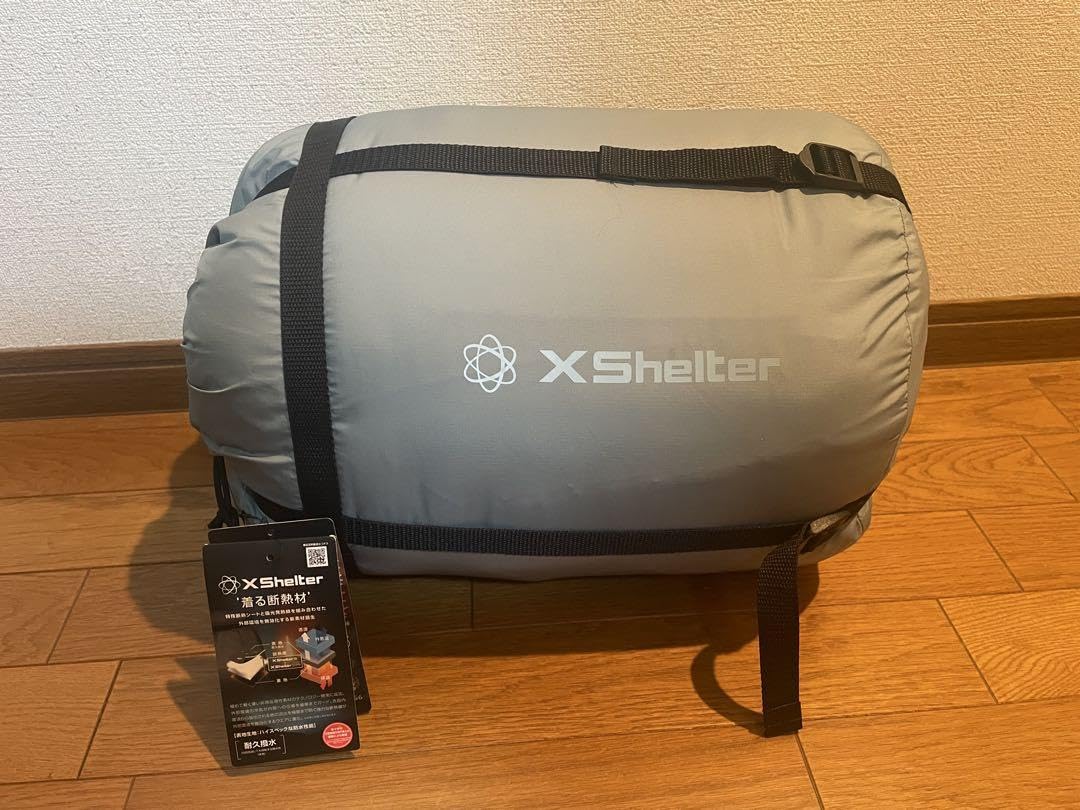 X Shelter 断熱ムービングシュラフ 215cm x 85cm ワークマン2024年秋冬新商品「エックスシェルター断熱ムービング