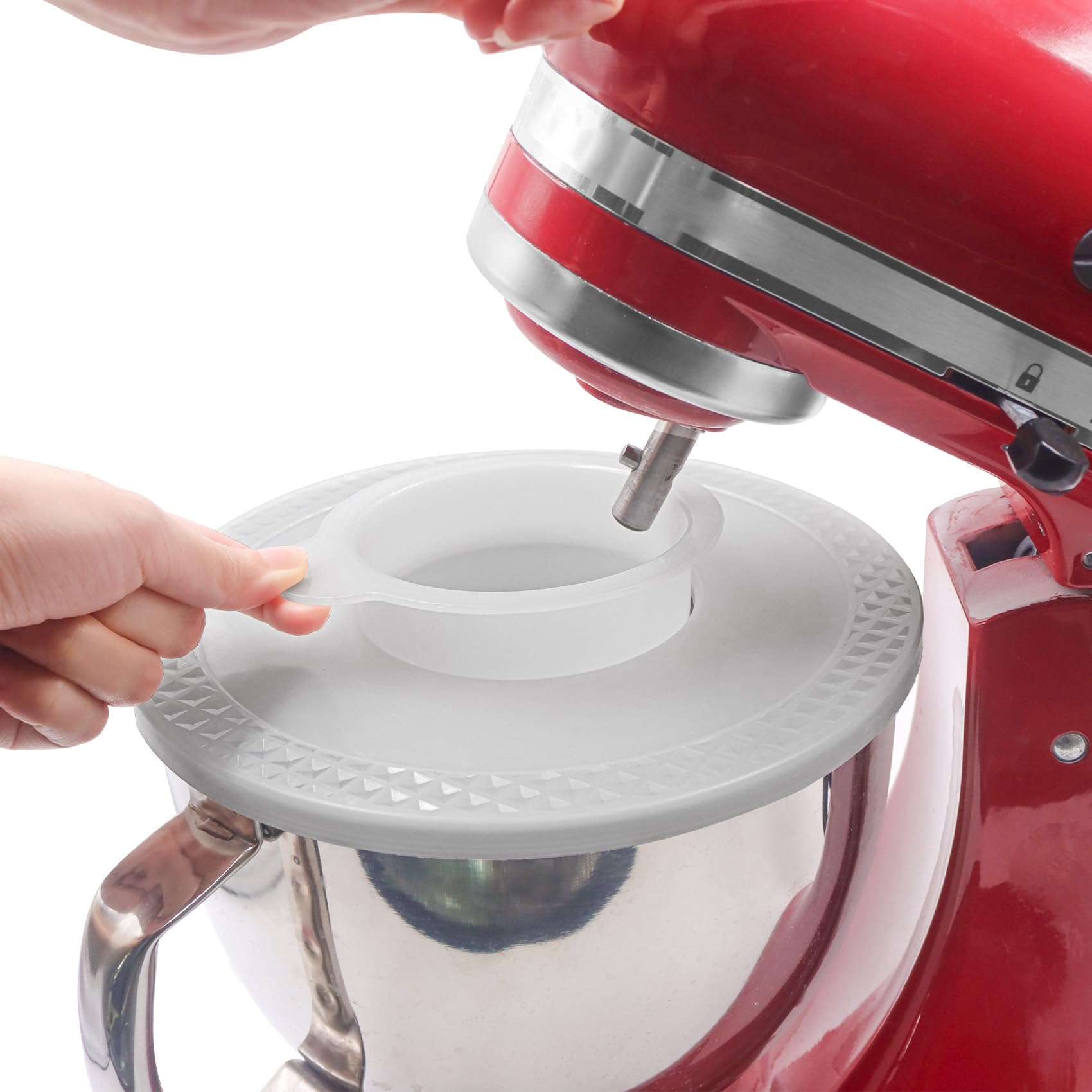 HOMGEN 2 stuks spatbescherming hoezen voor 4,5 en 5QT KitchenAid