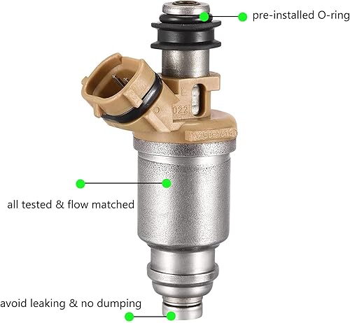 Miniatura 63 de 6 inyectores de combustible compatibles con BMW X3 X5 Z4 128i 325i 328i 330i 528i 328xi 525xi 528xi 528xi 530i 330xi 325xi 528i xDrive 328i xDrive