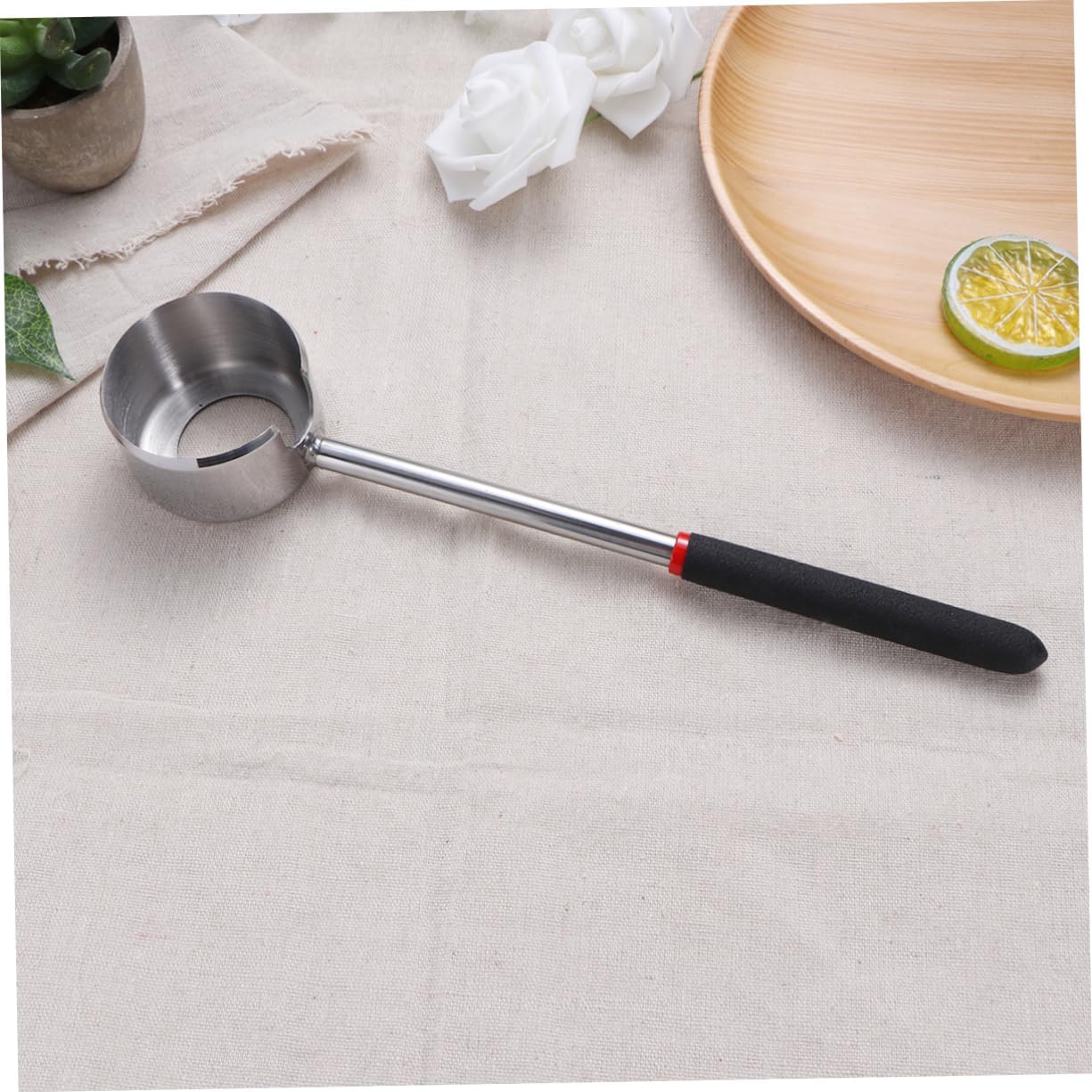 White Coconut Opener Manual Opener Tool Stainless Steel Easy to Use for Home Travel