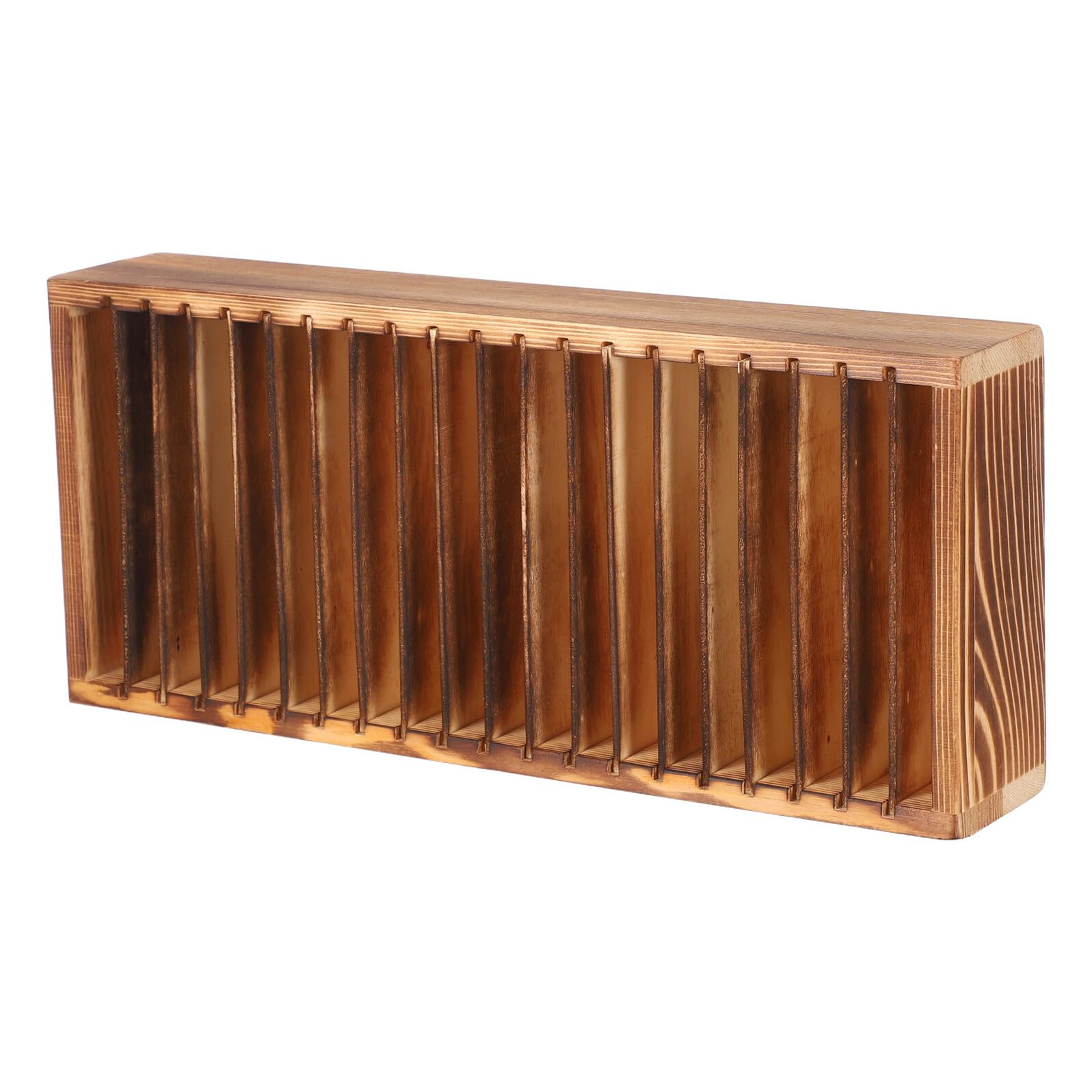 Boîte rangement cartes de visite bois Housoutil pour un bureau épuré à la maison