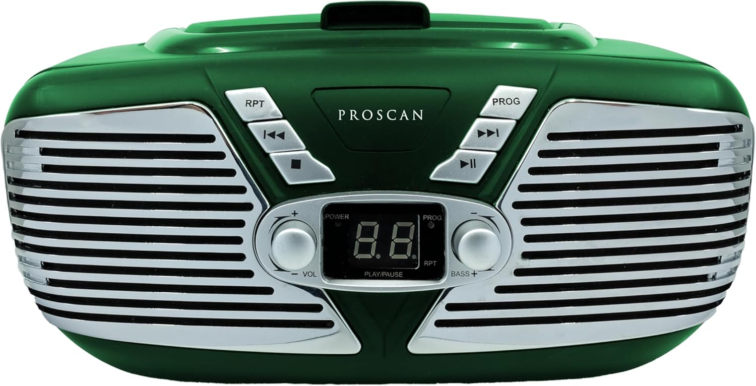 Buy SYLVANIA Retro Portable CD Radio Boombox at Ubuy Martinique