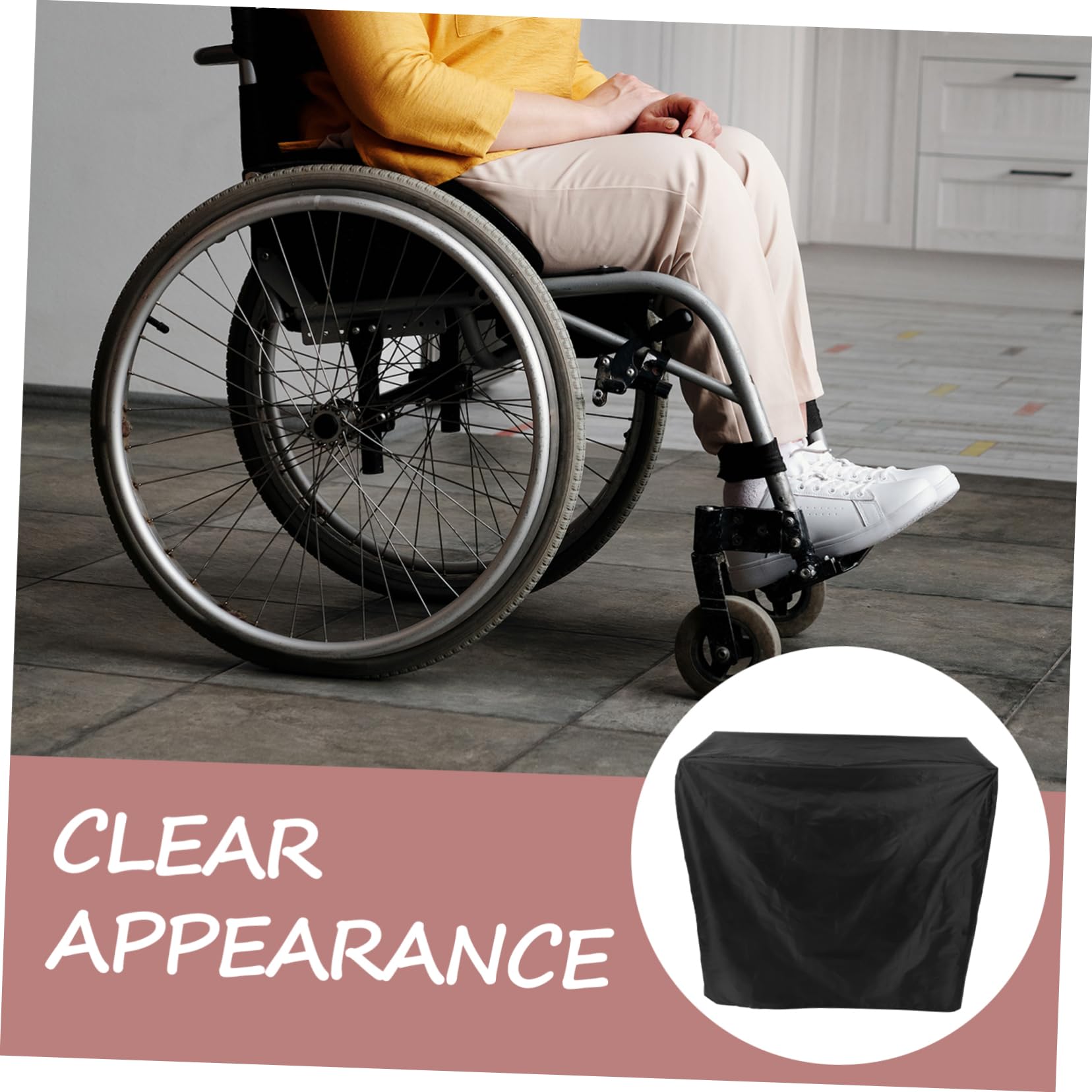 Funda Para Silla De Ruedas Eléctrica Xl Cubierta Exterior De Tela Oxford Resistente Para Scooter De Movilidad Protección Completa Contra Lluvia y Polvo Accesorios Para Adultos
