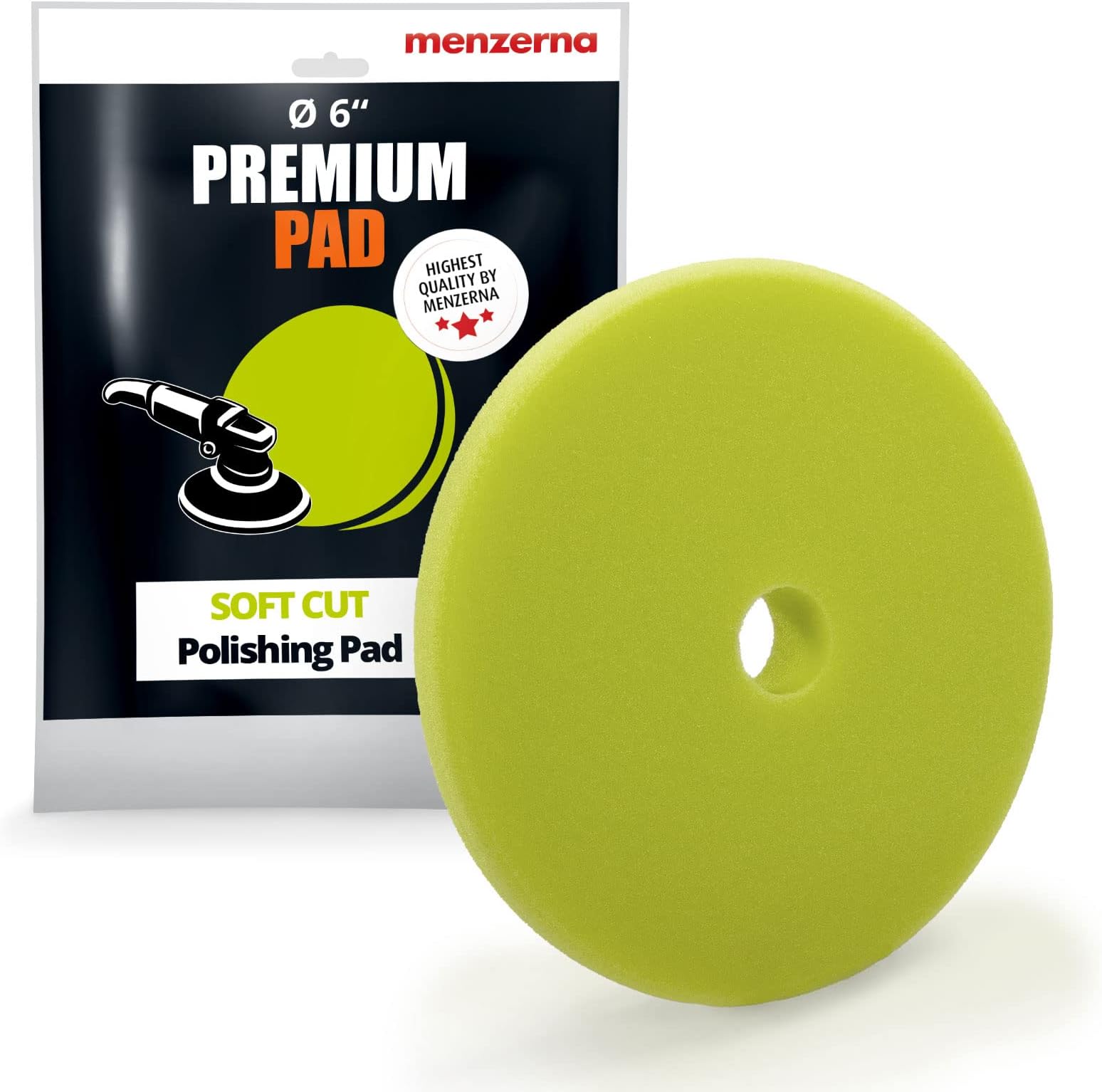 Menzerna Polishing sponge soft cut foam pad.