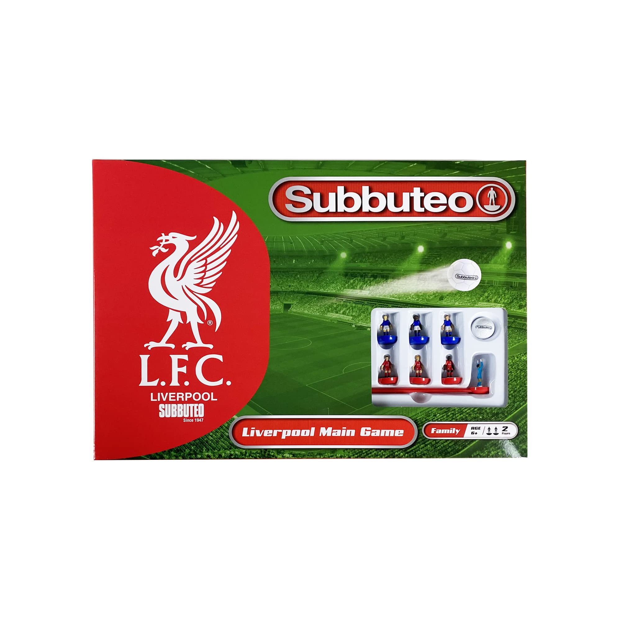 Subbuteo U08577 Liverpool FC Jeu Officiel Rouge À partir de 6 Ans