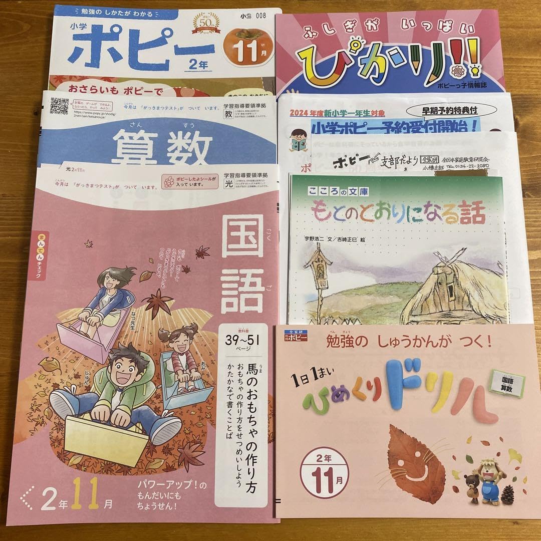 【新品・未使用】全家研ポピー小学４年生 全家研 ポピー 小学生 小学4年生 ポピーっ子情報誌 ふしぎがいっぱい