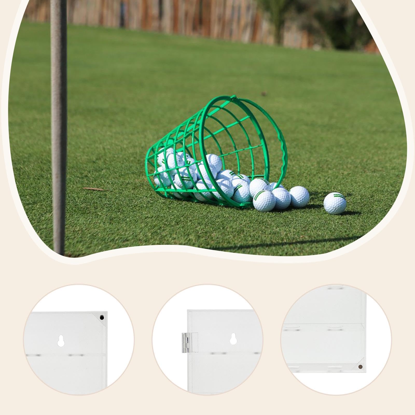 Vitrina para Artículos de Colección, Soporte para Pelotas de Golf