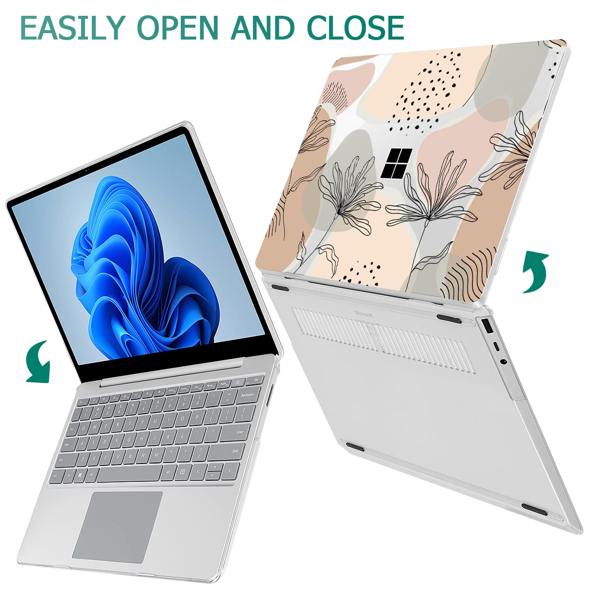 May Chen 15-inch Surface Laptop Case - Hard Shell Protection For Microsoft Surface Laptop 3/4/5