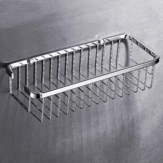 Cesta Para Ducha Rectangular, Cestillo Bano Acero Inoxidable Para Ducha Estanteria Organizador Almacenamiento, Montaje En Pared Estantes, 30 Cm
