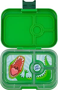 Yumbox Panino Leakproof Bento Lunch Box Container for Kids &amp; Adults (Green Jurassic)