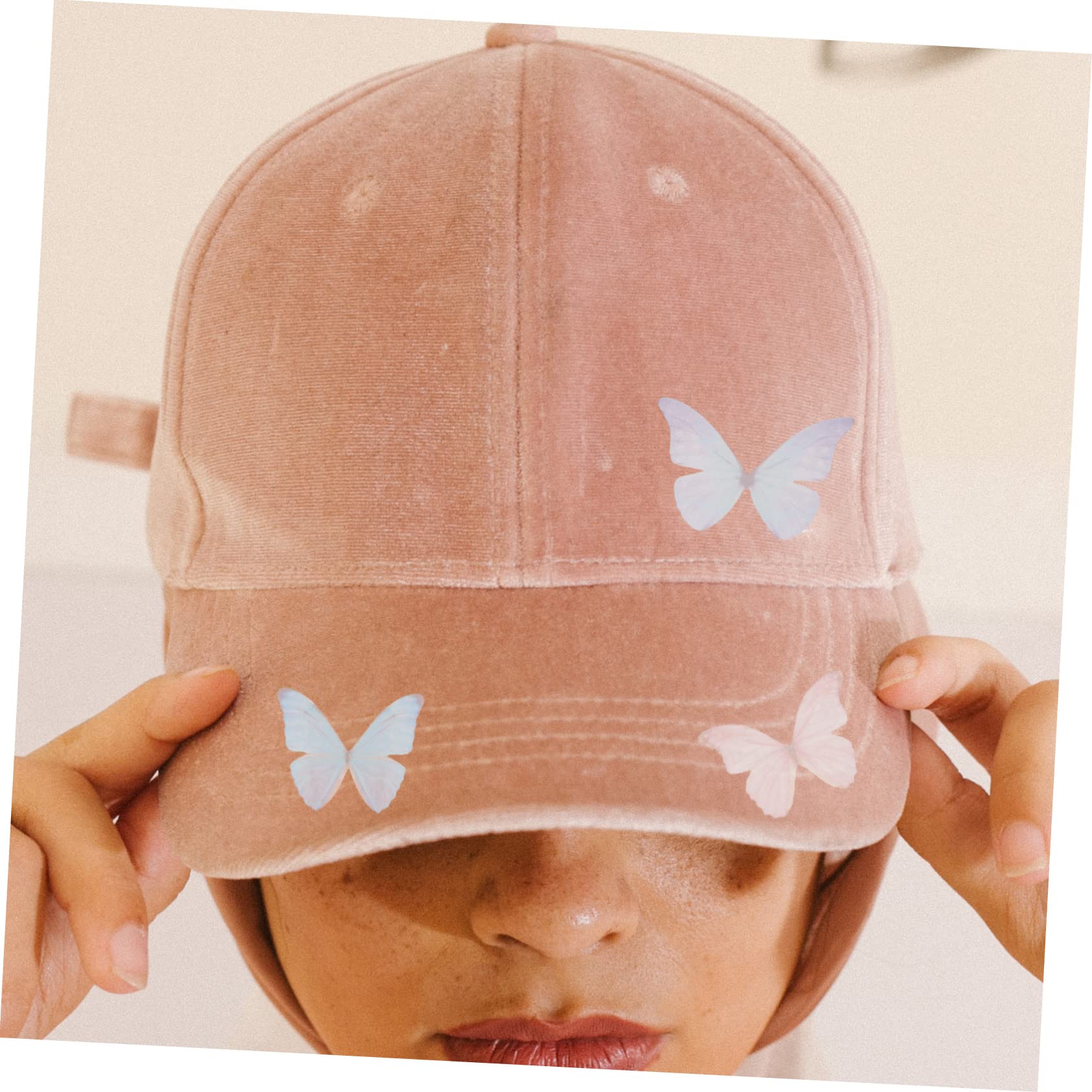 STOBOK 400stücke Organza Schmetterlinge Bunte Schmetterlinge Für Bastelprojekte Dekoration Und Hochzeiten Zufällige Farben Für Haaraccessoires Und Kreative Designs