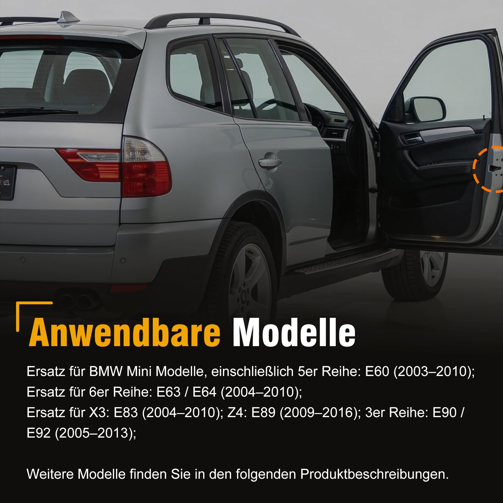 51217202146 Actionneur de serrure de porte avant droite de rechange pour BMW Mini E60 E65 E70 E90 F10 F11 F01 F02 F30, remplace 51214389474, 51217036170