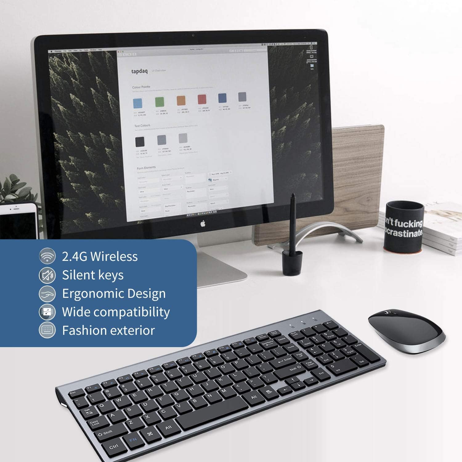 Wireless keyboard and mouse Combo