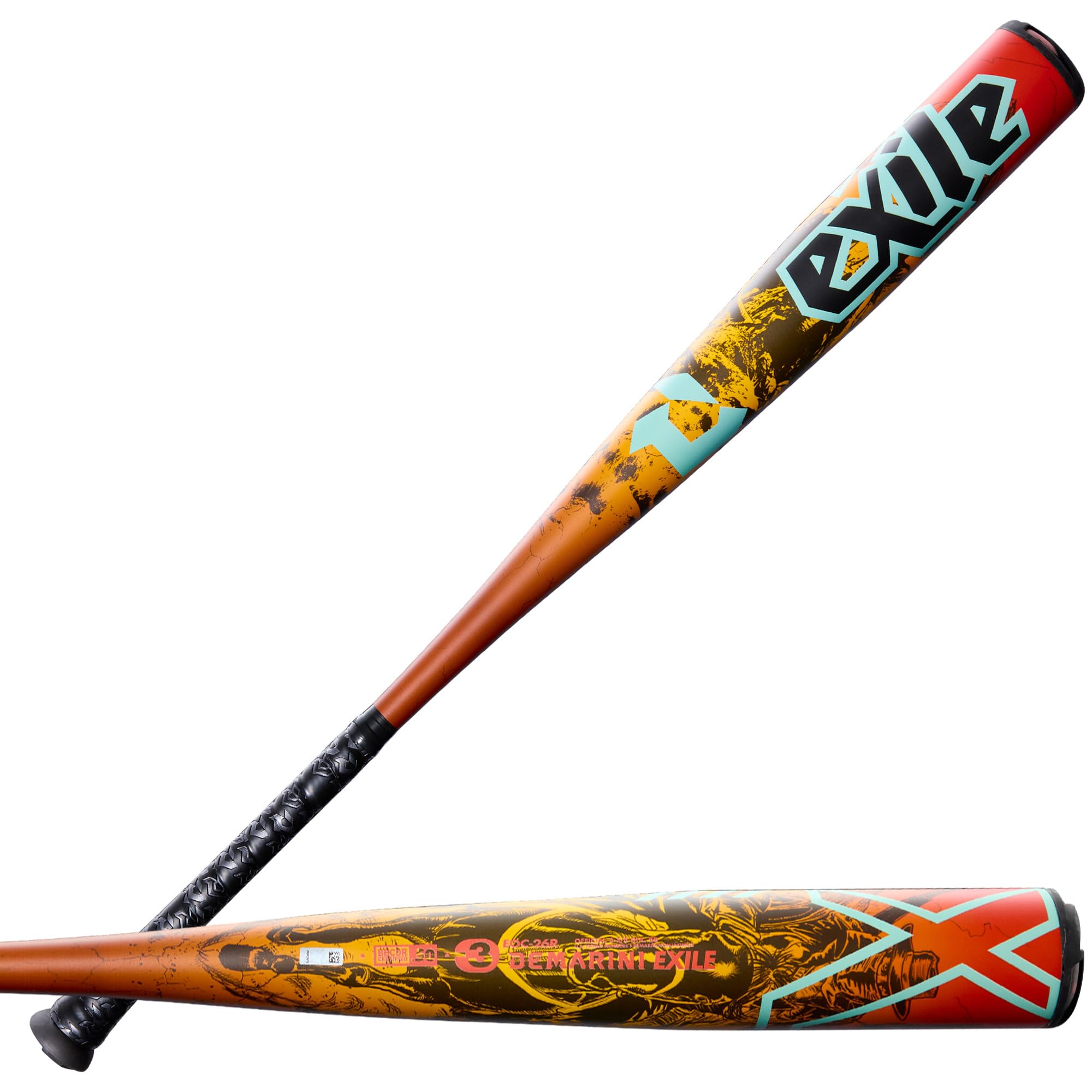 DeMarini 2026 Exile™ (-3) BBCOR Baseball Bats- 31", 32", 32,5", 33", 33.5", 34"