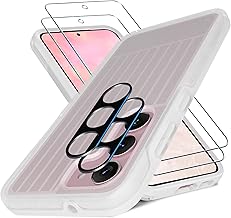 for Samsung Galaxy S23 Plus Case, [10 FT Military Grade Drop Protection], 2 Pack [Tempered Glass Screen Protector] Heavy Duty Shockproof Case, Clear