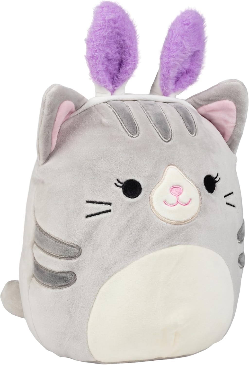 Squishmallows Original 10-Inch Tally the Easter Cat - Official Jazwares Plush - Collectible Soft & Squishy Kitty Stuffed Animal Toy - Add to Your Squad - Gift for Kids, Girls & Boys