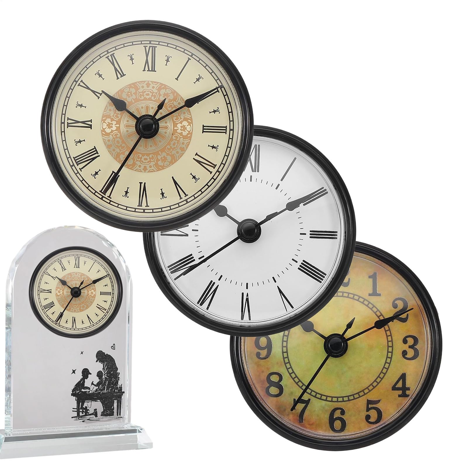 Grandes horloges avec chiffres arabes pour hôtels et restaurants