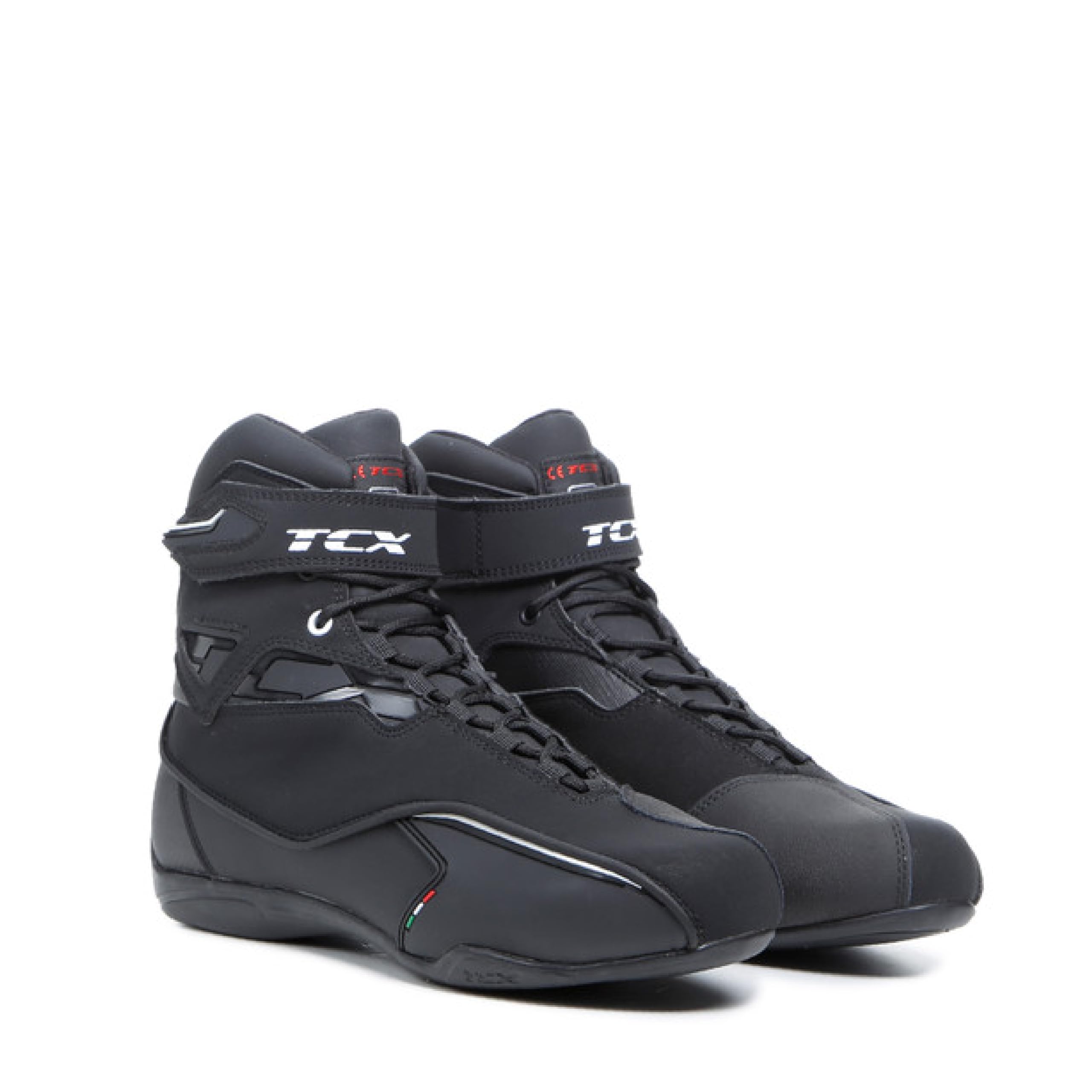 TCXZeta Motorcycle Riding Waterproof Boots - Black (45)