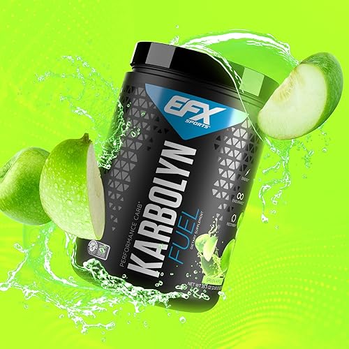 Miniatura 7 de EFX Sports Karbolyn Fuel  Polvo de carbohidratos de rápida absorción  Carga de carbohidratos, energía sostenida, recuperación rápida, sin