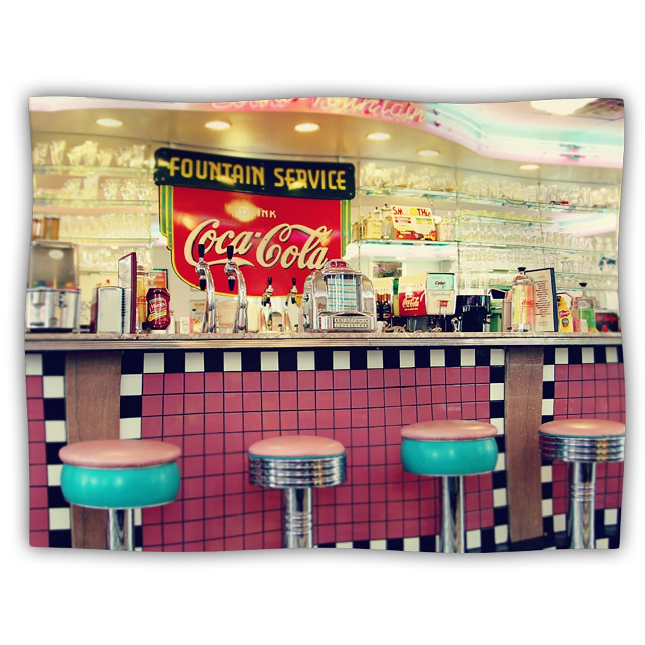 Amazon｜コカコーラ オリジナル Coca Cola ブランケット 120×150 [並行