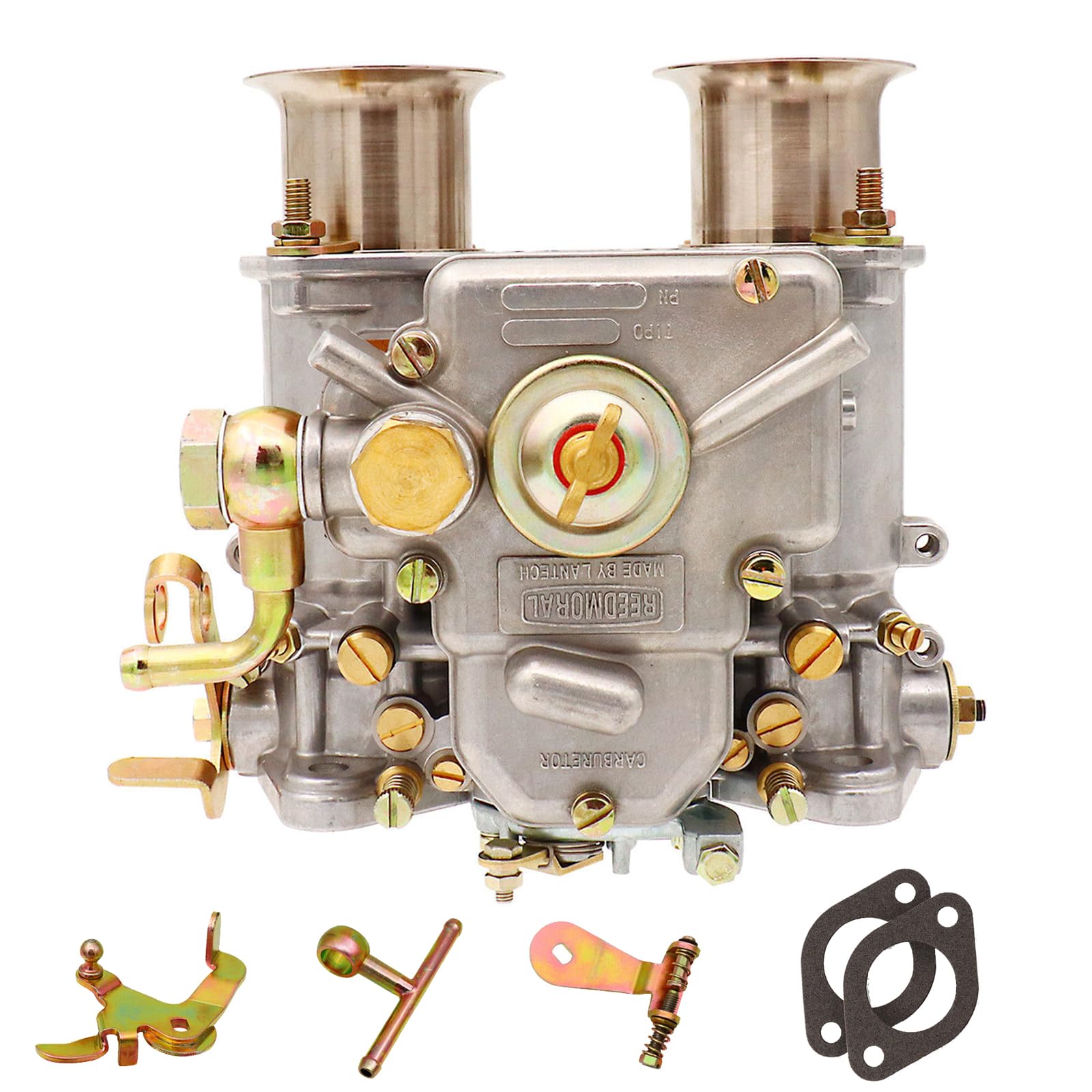 WEBER キャブ　40パイ　ウェーバー New Weber 40 DCOE Carburetor With Air Horn - 19550.174, 2-Barrel