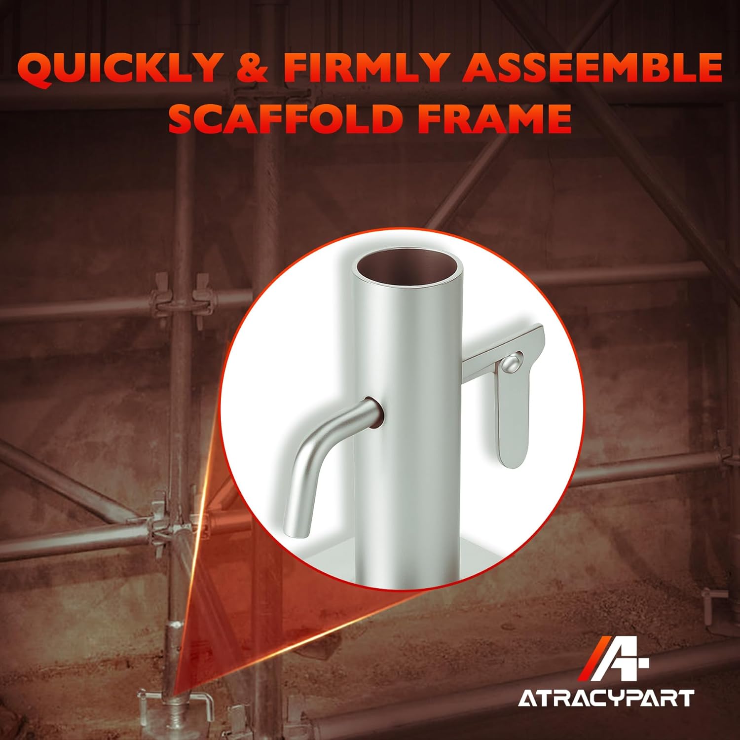 Toggle Pins for Scaffolding– Heavy-Duty Galvanized Steel Scaffold Locking Pins for All-Purpose Use and DIY Projects- 120PCS