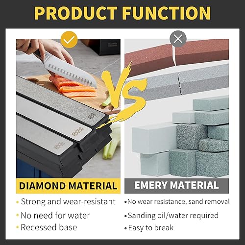 Miniatura 4 de Piedras de afilar para RUIXIN, 9 piedras de afilar cuchillos de diamante para Ruixin Pro RX-008 RX-009