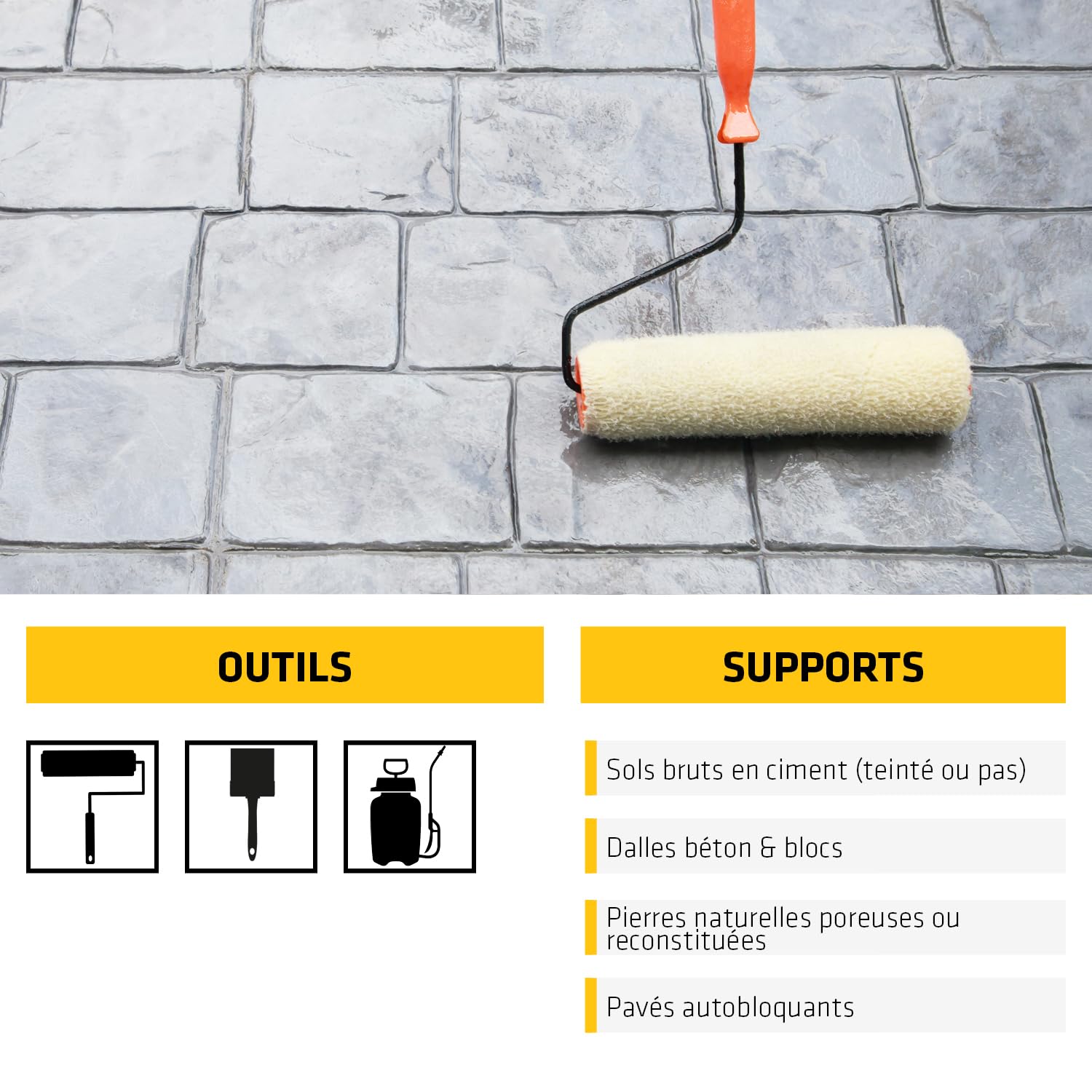 SIKA - Protection Hydrofuge, oléofuge pour sols et durcisseur de surface - Sikagard 211 Conservado Sol Mat - Multisupport - Extérieur - Effet perlant - Prêt à l'emploi -Pour 20 à 25m2-5L