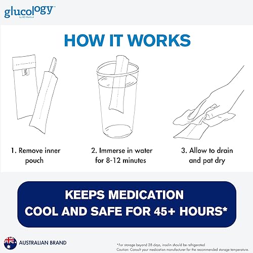 Miniatura 3 de Cartera enfriadora de insulina  Mantiene los medicamentos frescos y seguros durante más de 36 horas, sin estrés  Enfriador de bolígrafo de insulina