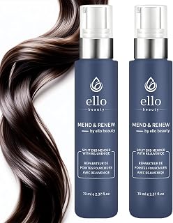 VZTOOV Ello Beauty Split End Repair Serum, Leave-In Split End Repair Serum, a lightweight serum that instantly repairs split ends for healthier-looking hair. 2.4 fl oz (2)