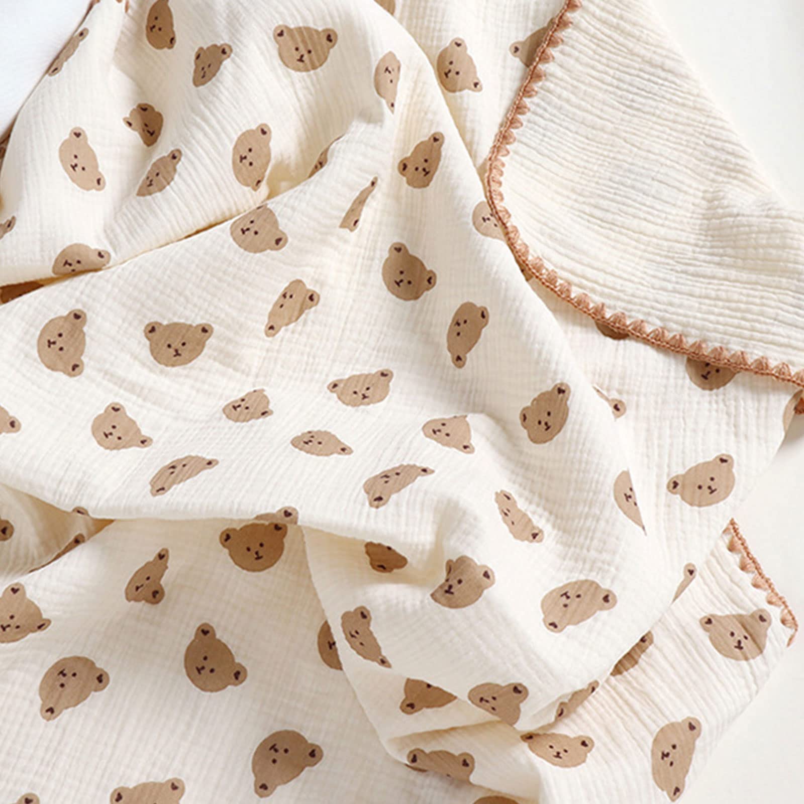 Coperta del bambino Cotone Ricezione Coperta Cartoon Stampato Cestino Coperta Per Neonato Ragazzo Ragazza Genere Neutro Non fluorescente