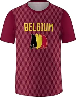2026 Football T-Shirt National Team T Shirt Flag Print Sports Casual Breathable Quick Dry Loose Men Women Fanshirt Top