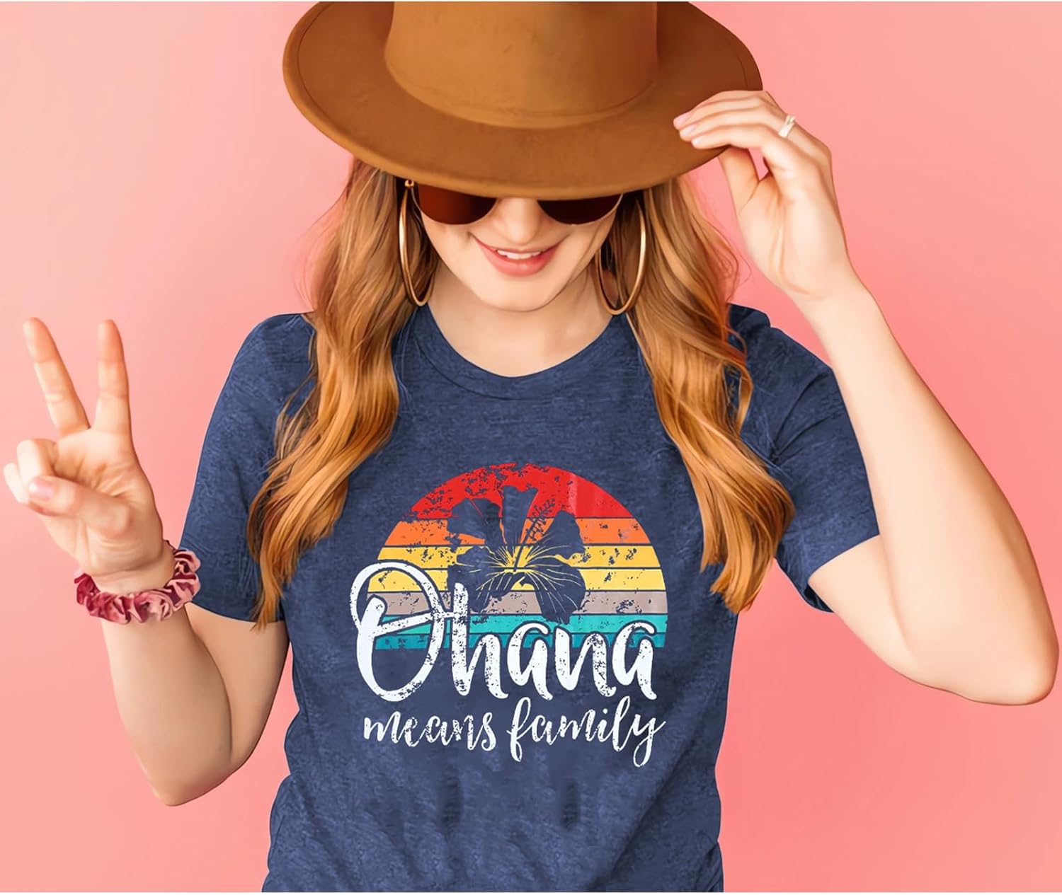 Hawaiian Shirts for Women Palm Trees Beach Graphic Tee Tops Summer Vacation Short Sleeve Tshirt Tops - Image 4