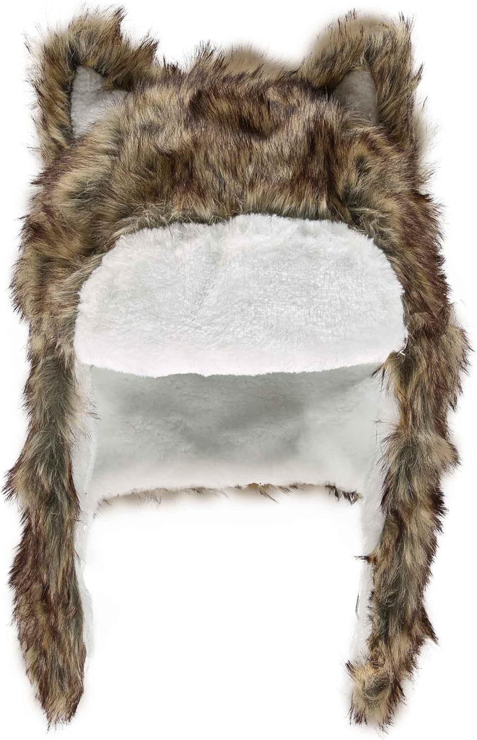 Lazy One Critter Cap Hat for Kids and Adults, Fun, Cold-Weather, Animal Hats, Cute, Warm, Winter, Cozy, Ear Covers