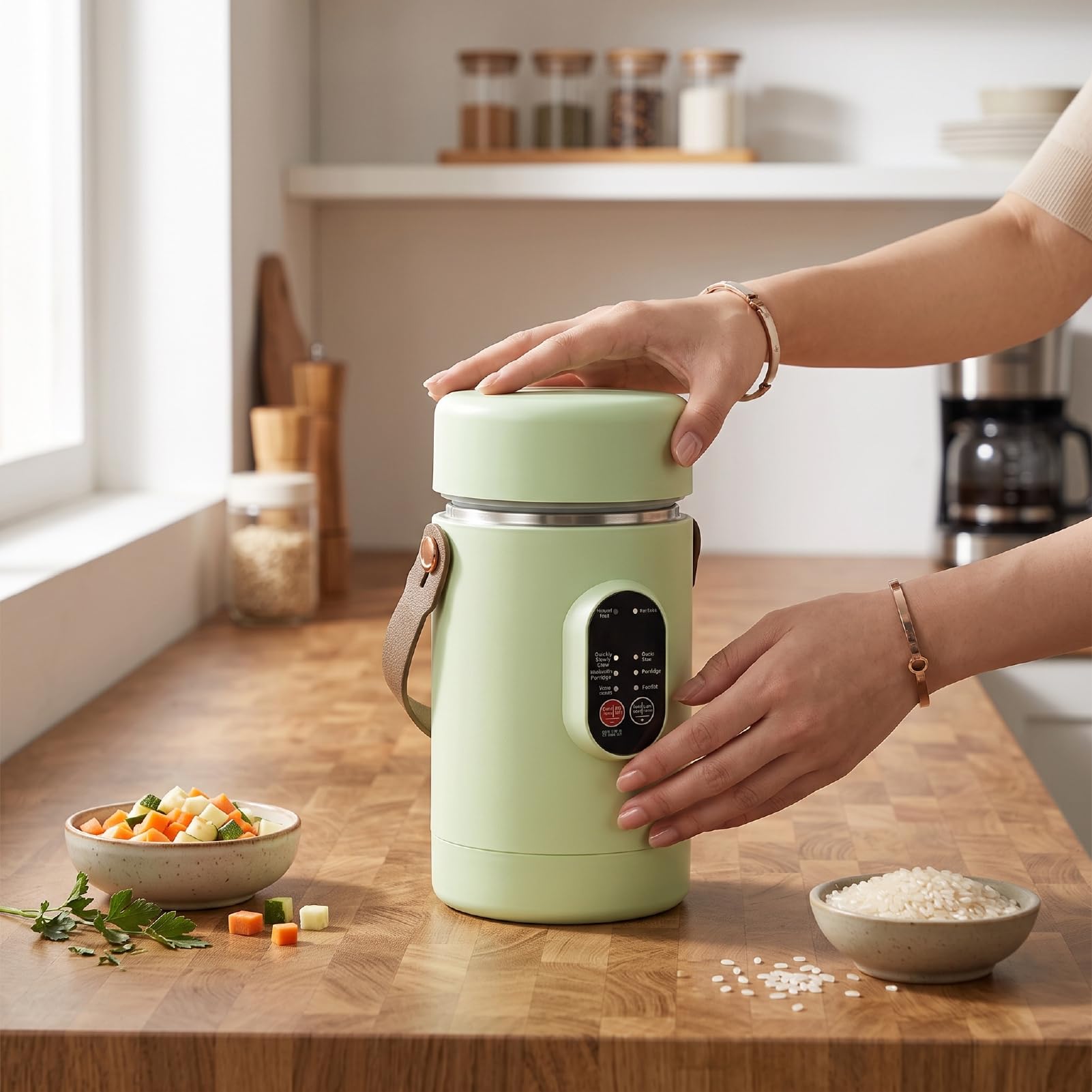 Cuociriso Piccolo, Pentola in Ceramica Antiaderente da 1,6 Litri 8