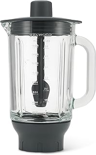 Kenwood KAH359GL Blender Attachment for Kenwood Kitchen Machines Glass and Black