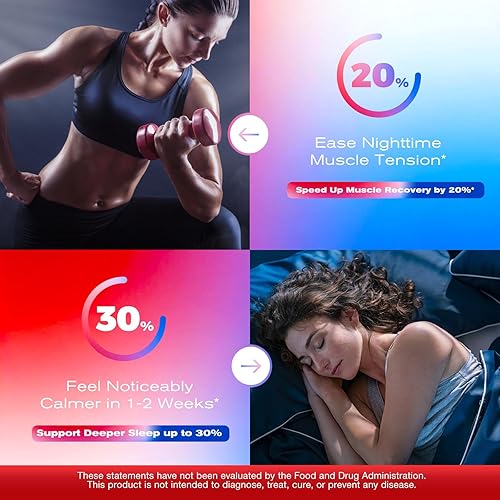 Miniatura 3 de Complejo de magnesio 16 en 1, suplemento de complejo de magnesio de 1000 mg para mujeres con glicinato de magnesio, citrato, orrotato, L-treonato,