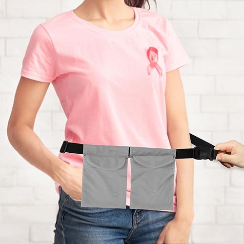 Miniatura 6 de DSLSQD Suministros para postcirugía de abdominoplastia, soporte de drenaje ajustable para mastectomía, soporte de drenaje para mastectomía después