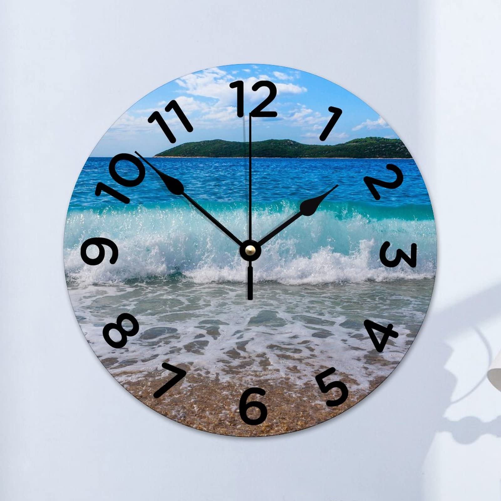 Horloge murale silencieuse pour bureau evitant les bruits de tic-tac