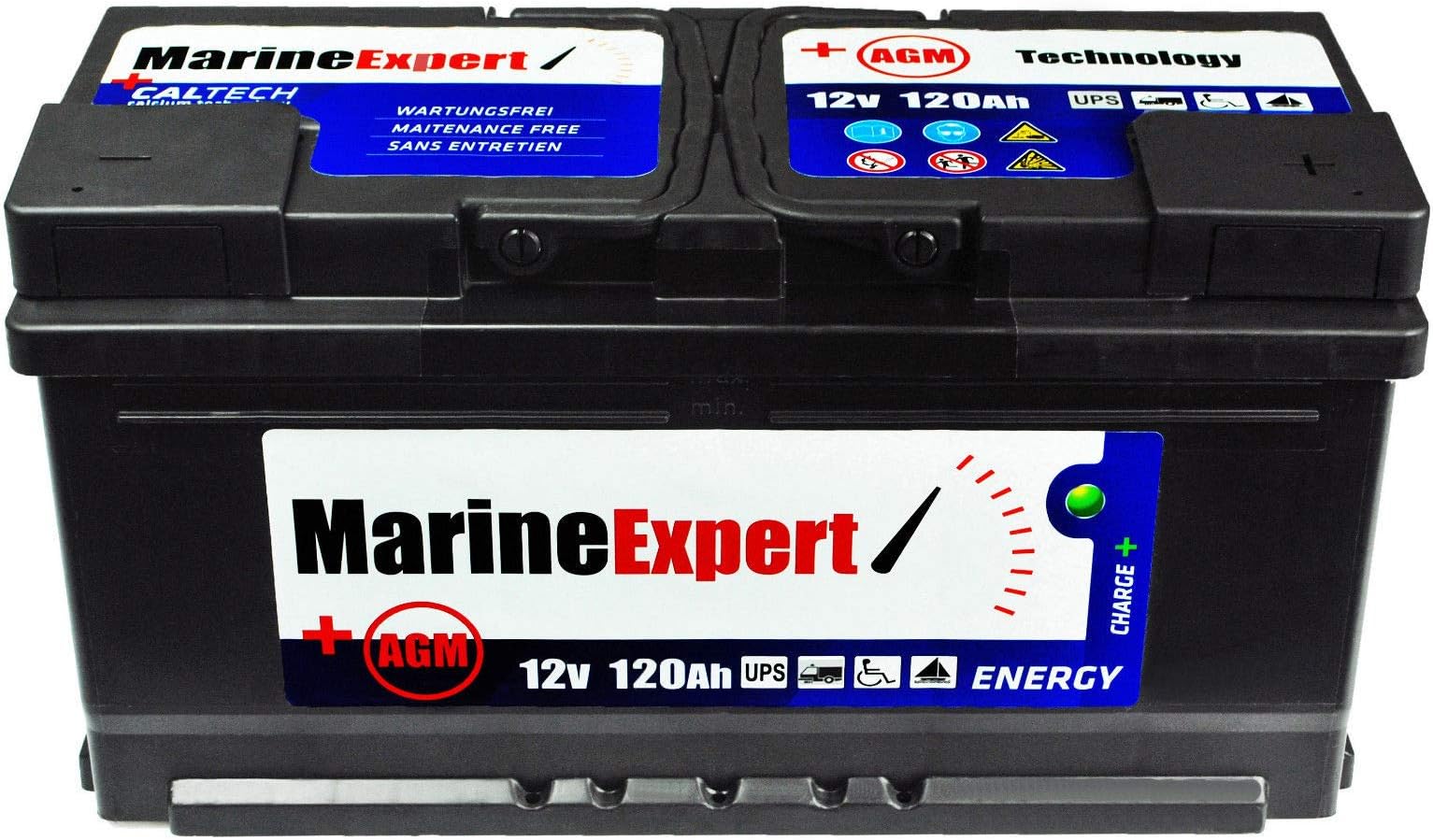 Boat Battery 120Ah AGM Boat Supply Battery Starter Battery 12 V
