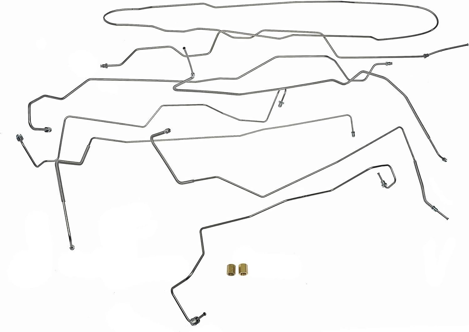 Dorman 919-245 Stainless Steel Brake Line Kit Compatible with Select Ford Models (OE FIX)