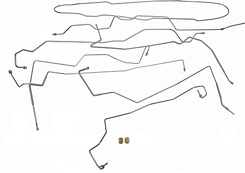 Kit de línea de freno de acero inoxidable