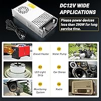 Vista 7 de Convertidor de nueva versión, convertidor de 110 V CA a 12 V CC, fuente de alimentación de 12 V, 360 W, 30 A, transformador de interruptor de CC