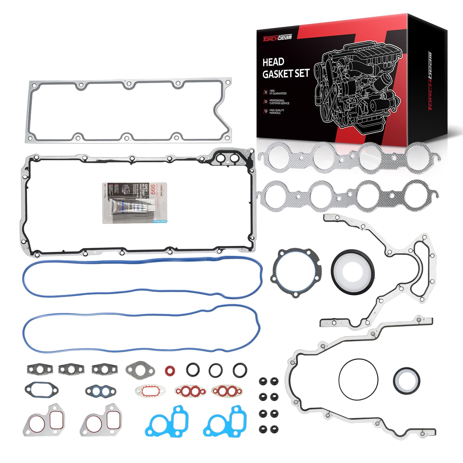 Torchbeam GEN III LS Gasket Kit Set for Chevrolet Silverado 1500 2500 HD